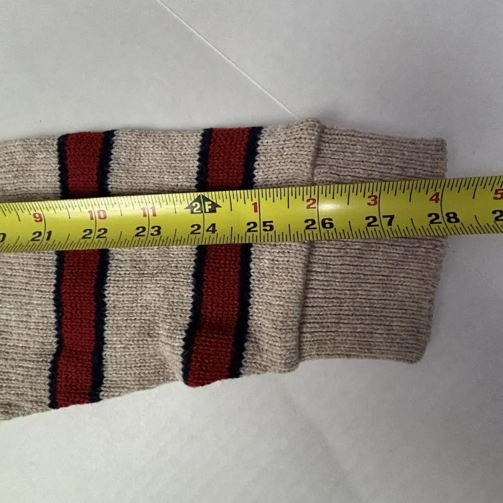 VTG 60s Lord‎ Clayton Sweater Mens Small Wool Blend Striped GUC